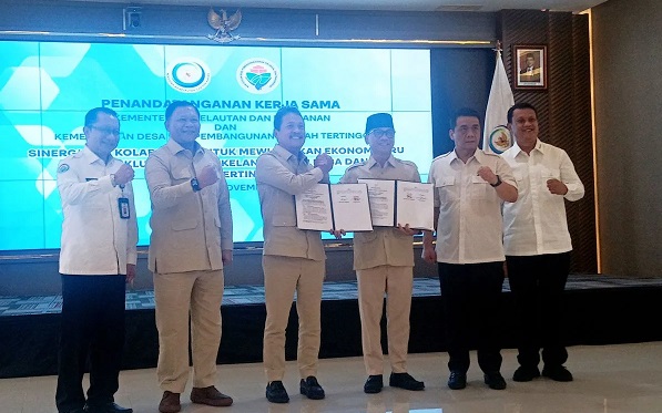 Kemendes-KKP Kolaborasi Optimalkan Potensi Kelautan dan Perikanan Desa