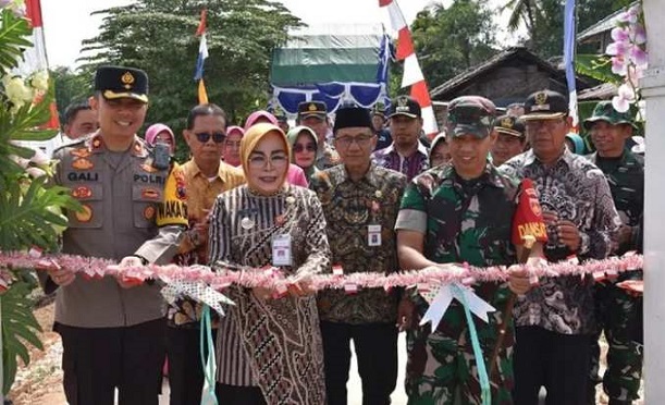 TMMD Sengkuyung Kodim Grobogan Ditutup, Bangun Jalan hingga Rehab Musala