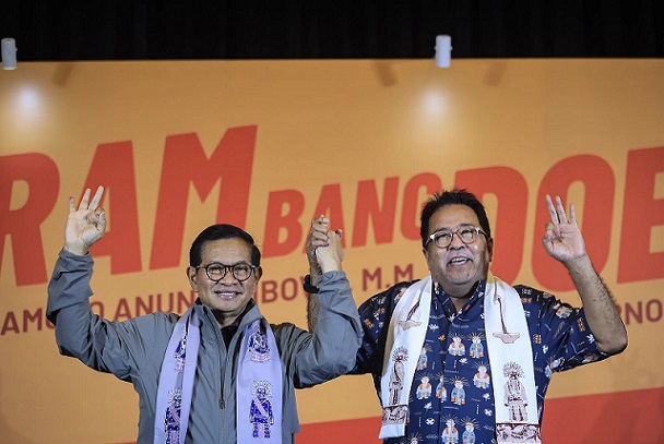 Pramono-Rano Deklarasi Menang Pilgub DKI Jakarta Satu Putaran