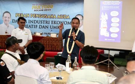 Semangat Kolaboratif, Yoyok Sukawi Ajak Pengusaha Muda Bersama Majukan Kota Semarang
