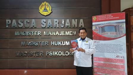 Dr Kukuh Luncurkan Buku Hukum Pemilu