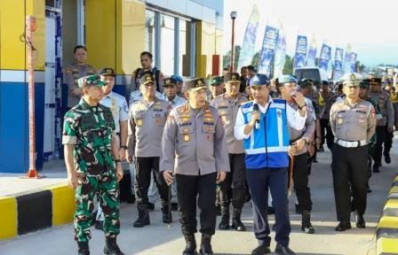 Kapolri Cek Kesiapan Tol Fungsional Klaten-Prambanan