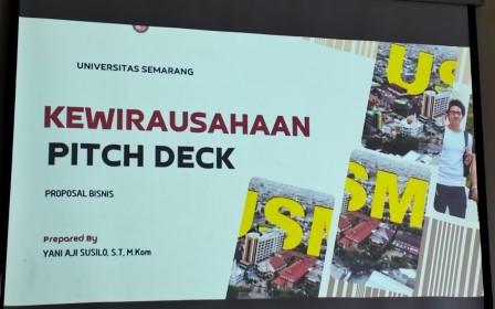 CEO PT Oemah Solution Indonesia Beri Kuliah Praktisi ke Mahasiswa USM