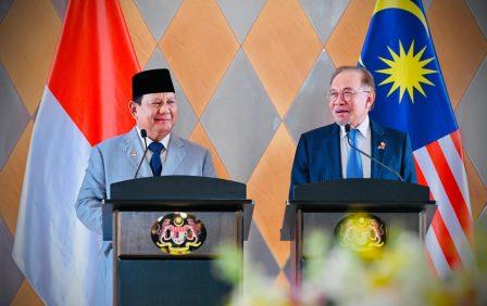 Presiden Prabowo dan PM Anwar Ibrahim Sepakati Penguatan Kerja Sama Strategis Indonesia-Malaysia