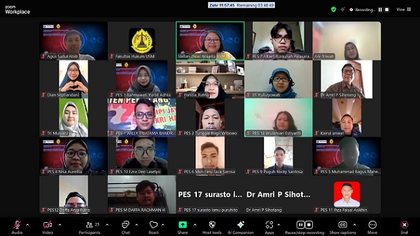 FH USM-Peradi Gelar Pendidikan Khusus Profesi Advokat