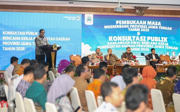 RPJPD 2025-2045, Nana Sudjana: Wujudkan Jateng sebagai Penumpu Pangan dan Industri Nasional Maju