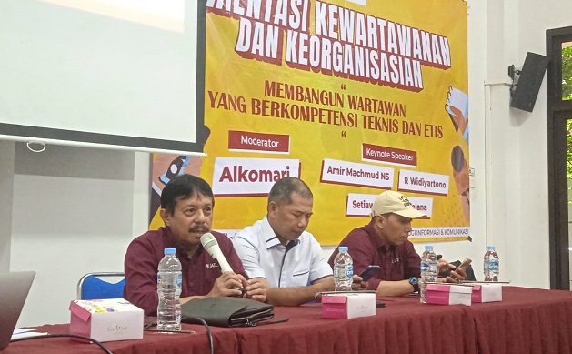 Prodi Ilkom USM – PWI Jateng Gelar Orientasi Kewartawanan dan Keorganisasian