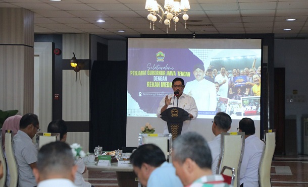 Pamitan ke Insan Pers Jateng, Nana Sudjana Puji Peran Media Telah Bikin Adem Pesta Demokrasi