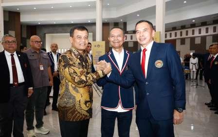 Ahmad Luthfi Ingin Prestasi Taekwondo Jateng Terus Meningkat di Tangan Kepemimpinan Deddy Suryadi
