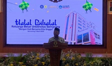 Prof Sudharto : Setelah Libur Lebaran, Keluarga USM Bersyukur karena Kembali ke Kampus dengan Predikat Unggul