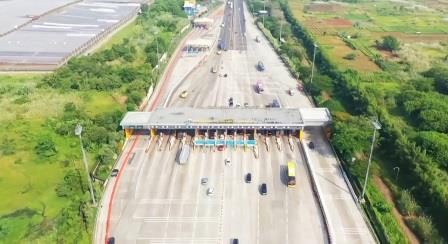 One Way Nasional Diberhentikan, Lalin Tol Kalikangkung hingga Cikampek Lancar