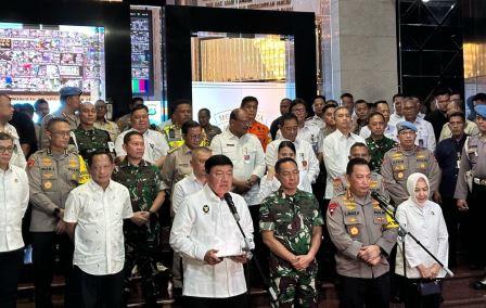 Pemerintah Pantau Ketat Arus Mudik dan Situasi Kamtibmas Selama Libur Idul Fitri dan Nyepi