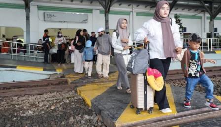 KAI Daop 4 Semarang Catat Peningkatan Penumpang Pascalebaran