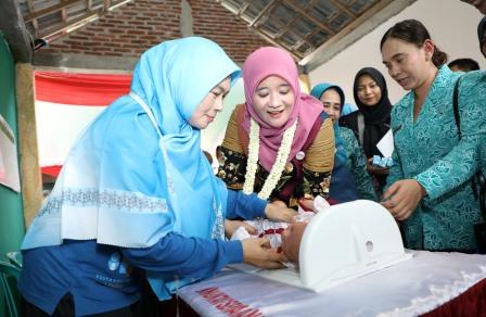 Terapkan 6 SPM, Nawal Apresiasi Posyandu Tulip RW 08 Cangkiran