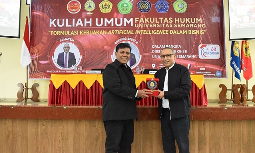 FH USM-FH Universitas Borobudur Gelar Kuliah Umum