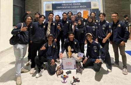 Tim Robotik USM Juara 1 FIRA Indonesia Open 2025, Siap Berlaga di Korea Selatan