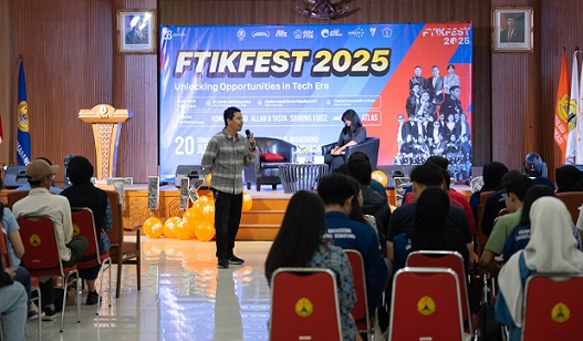 Orma FTIK Sukses Gelar Talkshow Membuka Peluang di Era Teknologi