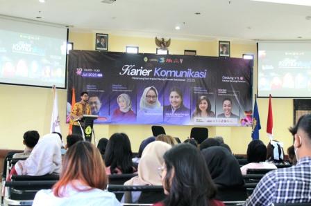 HMJ Ilkom USM Gelar Karier Komunikasi Himalika
