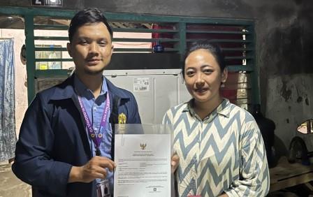 Lesmana, Mahasiswa KKN PPM FH USM Inisiasi ”Satu NIB, Seribu Peluang”