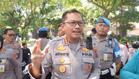Polisi Amankan Puluhan Anarko Penyerang Mapolda Jateng