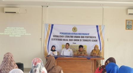 Tim PkM USM Sosialsasi Pentingnya Legalitas Usaha dan Sertifikasi Halal bagi UMKM