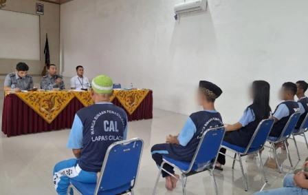 Kemenkum Jateng Fasilitasi Bantuan Hukum Gratis bagi WBP Lapas Cilacap