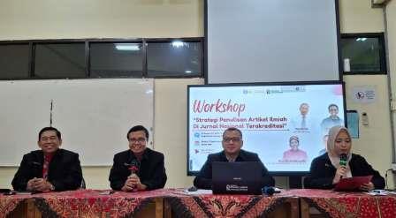 Prodi Magister Hukum USM Workshop Penulisan Artikel Ilmiah