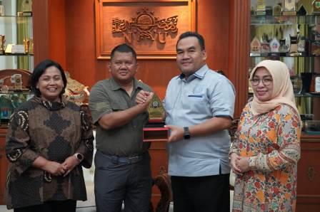Pererat Sinergi, Danrem Makutarama Silaturahmi dengan Forkopimda Blora
