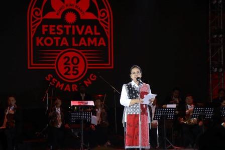 Buka Festival Kota Lama Semarang 2025, Agustina Wilujeng Apresiasi Semangat Kebersaman terhadap Warisan Budaya