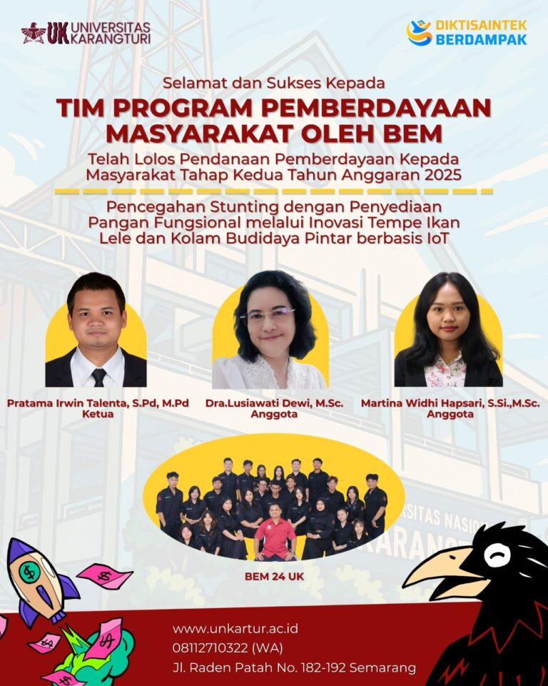 Pencegahan Stunting Lewat Inovasi Tempe Ikan Lele dan Kolam Pintar Berbasis IoT