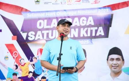 Peringati Haornas 2025, Taj Yasin Ajak Bangun Indonesia melalui Olahraga