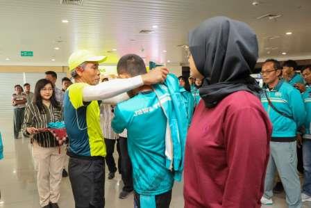 Lepas Kontingen Pornas Korpri, Sekda Jateng Tekankan Integritas dan Sportivitas