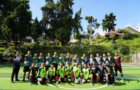 Jaga Soliditas dan Imun, Danrem 073/Makutarama Pimpin Touring dan Mini Soccer di Desa Kopeng