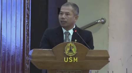 Visi Misi Calon Rektor USM, Dr Supari Bertekad Raih Akreditasi Internasional