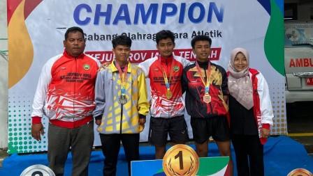 Yusuf Fikri Albar, Mahasiswa USM Raih Emas dan Perak di Kejurprov Para Atletik Jateng