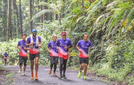 Ikuti Trail Run Baturraden, Sekda Jateng Ajak Jaga Kelestarian Alam