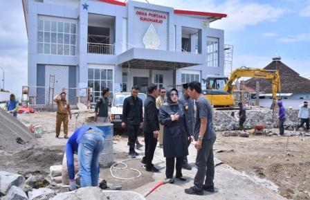 Pembangunan Gedung Perpustakaan Sukoharjo Dikebut