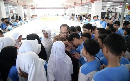 Latih Siswa Olah Jelantah Jadi Lilin Aromaterapi dan Sabun Cuci, Wakil Wali Kota Semarang Apresiasi LPK Johar Selatan Baru