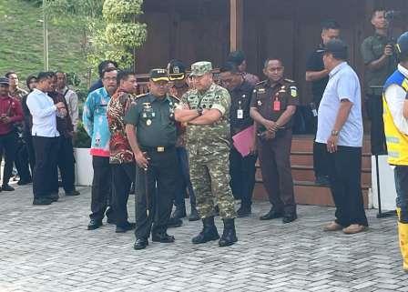 Dansatgas VVIP Danrem 073/Makutarama Tinjau Kesiapan Seluruh Lokasi Jelang Kunjungan Wapres Gibran