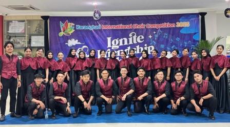 Paduan Suara Mahasiswa USM Raih Medali Emas dan Perak di 7Th Karangturi International Choir Competition 2025