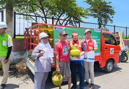Pertamina-Pemprov Jateng Pasok 4.500 Tabung LPG 3 Kg di Wilayah Banjir