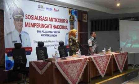 Pemkot Pekalongan Gelar Sosialisasi Anti Korupsi bagi Pelajar