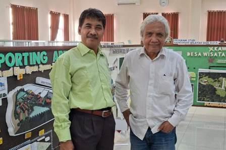 Mohammad Agung Ridlo (kiri) dan Gunoto Saparie