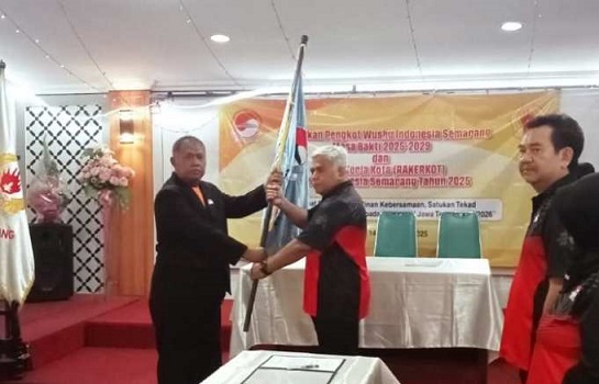 Lantik Pengurus WI Kota Semarang, Arnaz Ingatkan Pentingnya Program Pembinaan Atlet