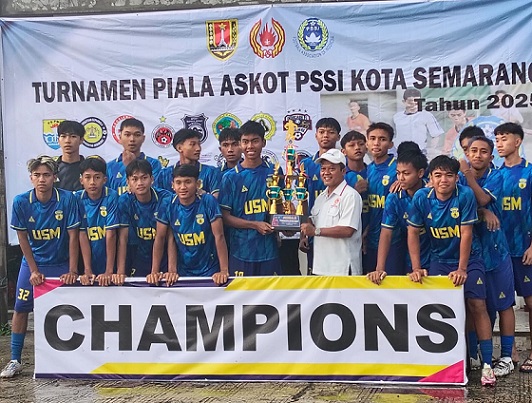 PS USM Juara 2 Turnamen Piala PSSI Kota Semarang