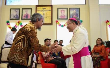 Silaturahmi Natal, Sekda Jateng Ajak Tingkatkan Kepedulian Terhadap Lingkungan