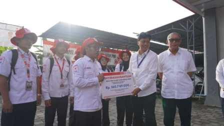 Sekda Kebumen Lepas Sukarelawan PMI dan Bantuan ke Aceh
