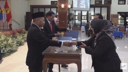 Rektor USM Lantik Pejabat Struktural, Inilah Pesannya