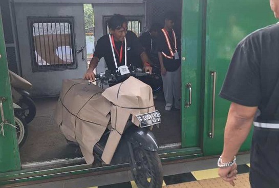KAI Daop 4 Semarang Layani 2.031 Unit Sepeda Motor pada Program Motis Nataru