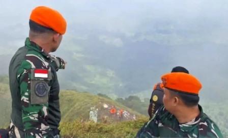 TNI AU Kerahkan Korpasgat Usai Titik Pesawat ATR 42-500 Diketahui